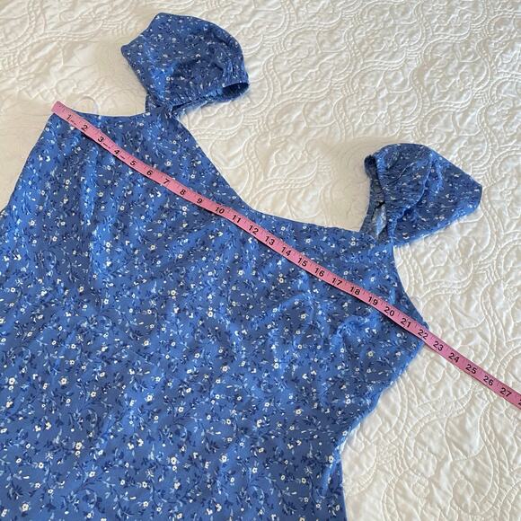 Reformation Baxley Dress Midi Front Slit Women’s Size 16 Prairie Cottagecore - Picture 5 of 10